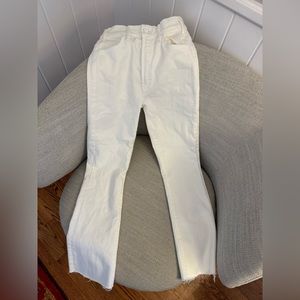 Mother Jeans The Hustler Ankle Fray “Fairest of them all” size 25